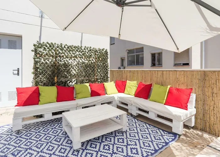 Ma1B-Apt Next To City Center, 2 Chillout Areas-Palms